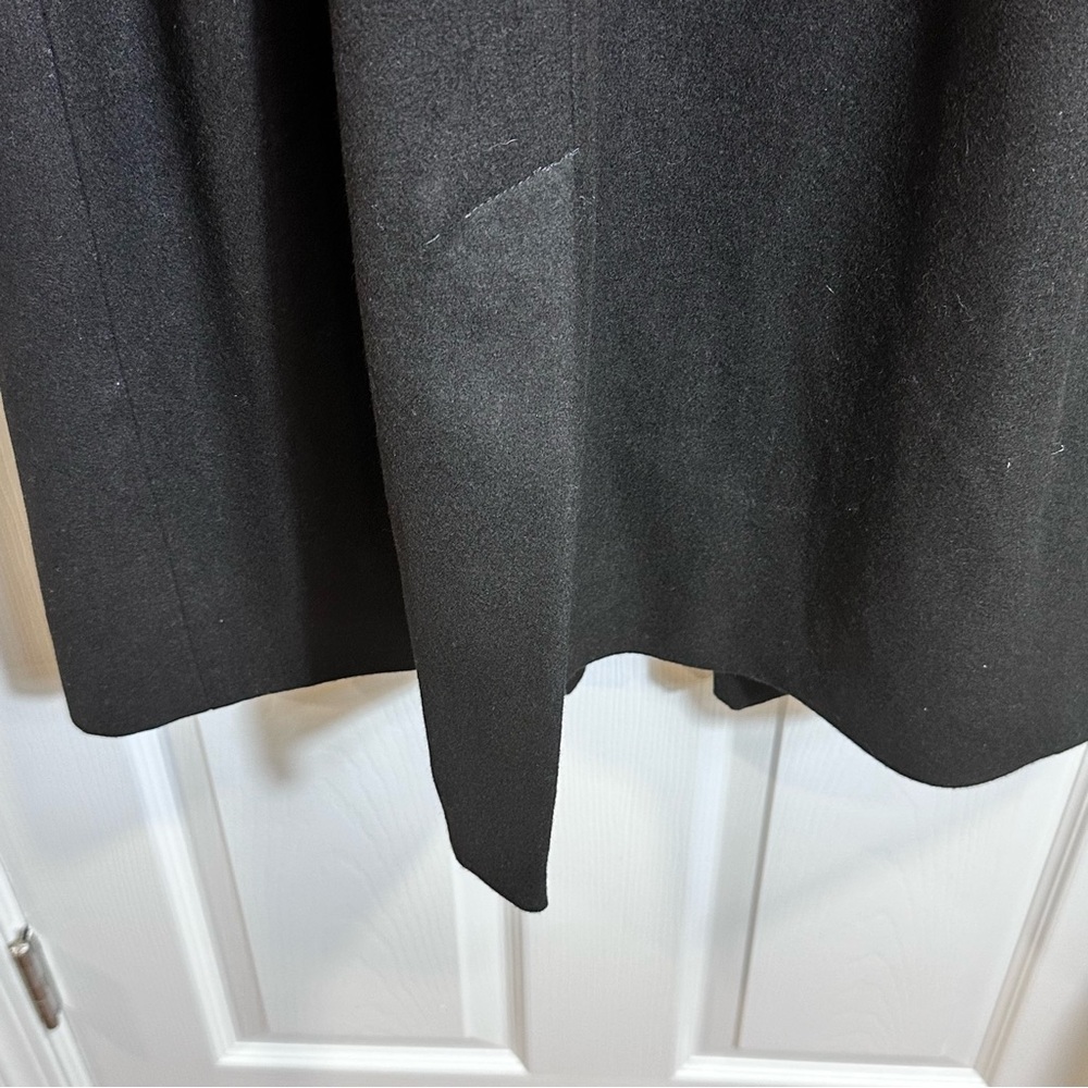 Kenneth Cole Women's Belted Wool Blend Wrap Coat Size 12 - Picture 11 of 13